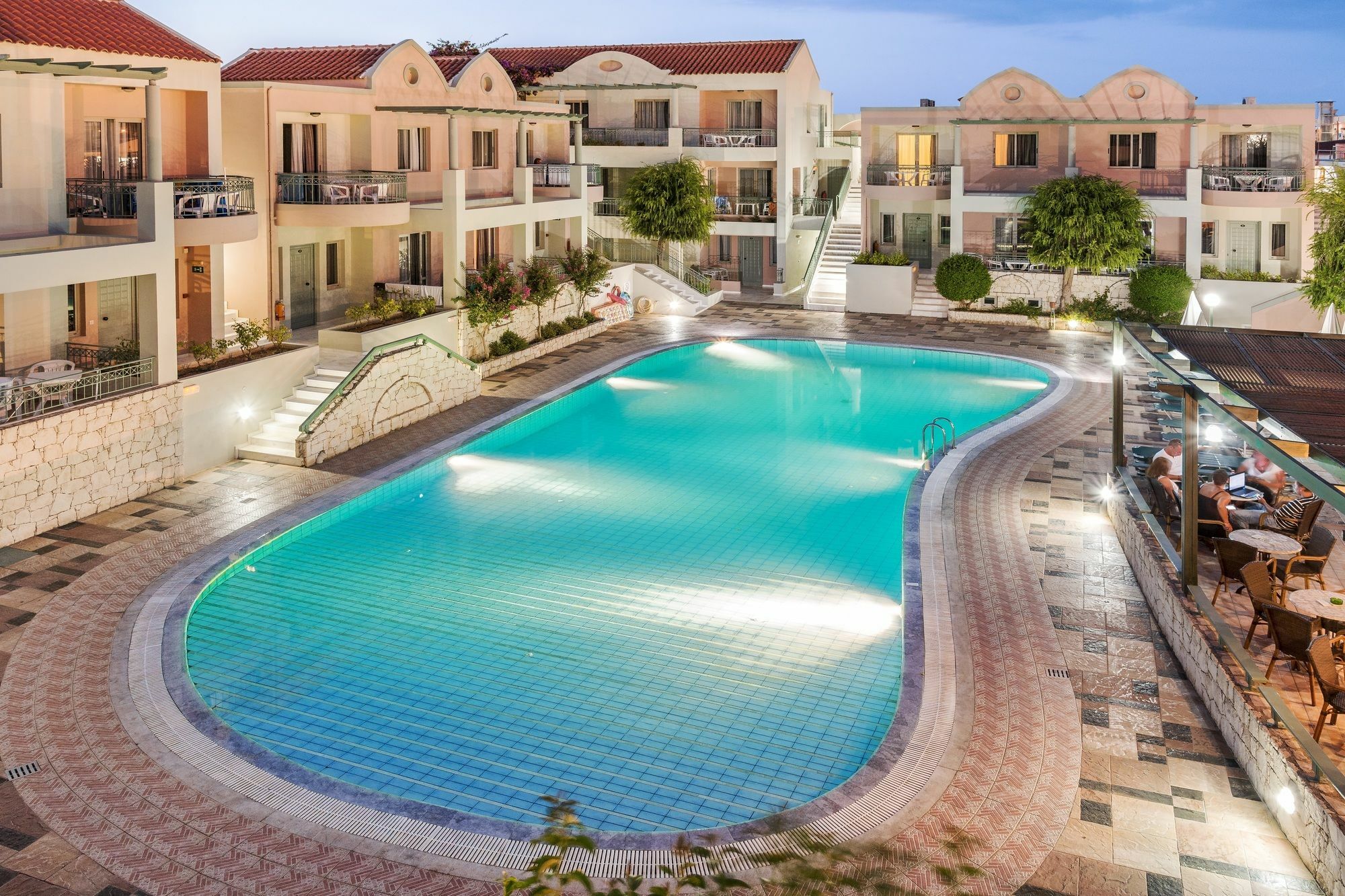 Lotus Hotel Apartments カト・ダラトソ エクステリア 写真